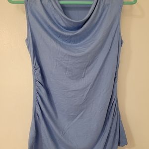 ANN TAYLOR Blue blouse